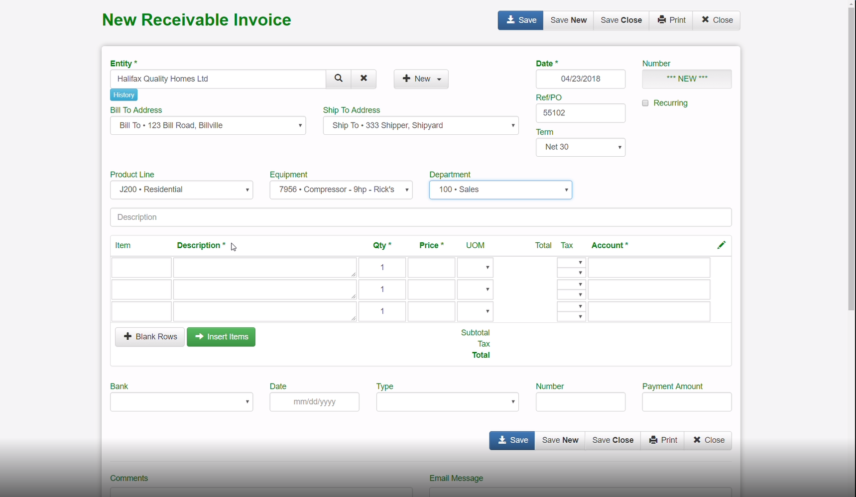 handy ledger accounting software